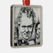 Edwin Landseer Silbernes Ornament (Rechts)