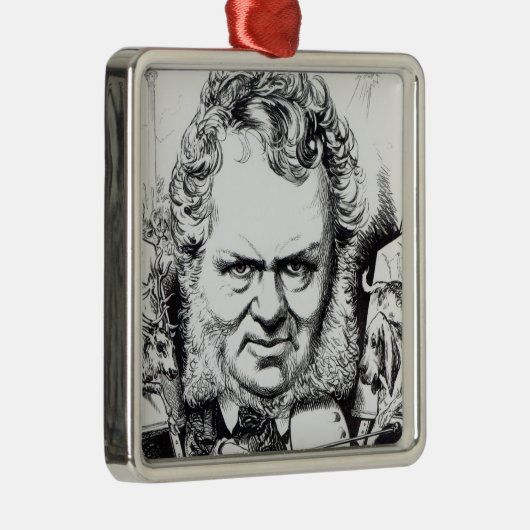 Edwin Landseer Silbernes Ornament (Rechts)