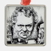 Edwin Landseer Silbernes Ornament (Vorne)