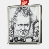 Edwin Landseer Silbernes Ornament (Links)