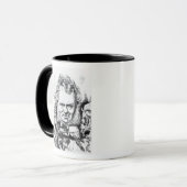 Edwin Landseer Tasse (Vorderseite Links)