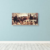 Edwin Long - Der Heiratsmarkt von Babylon Leinwanddruck (Insitu (Holzboden))