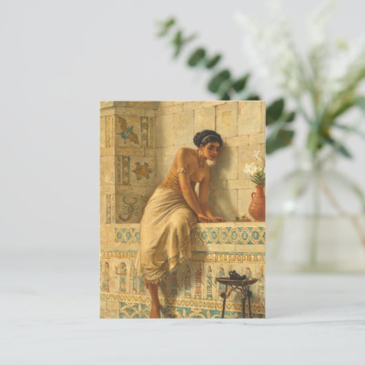 Edwin Long (Englisch, 1829 - 1891) Postkarte (Stehend Vorderseite)