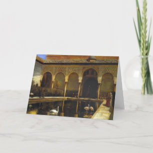 Edwin-Lord Weeks- A Court im Alhambra Karte