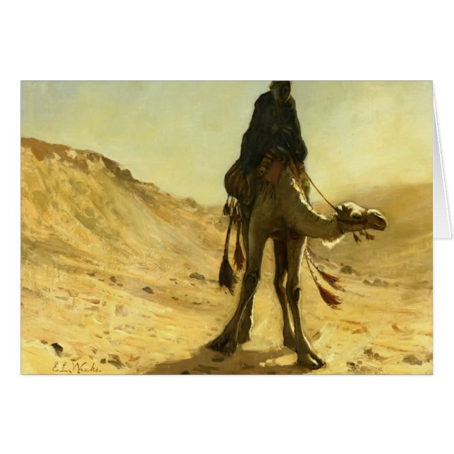 Edwin-Lord Weeks- The Camel Rider (Vorderseite (Horizontal))