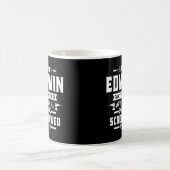 Edwin Personalisiert Name Birthday Gift Kaffeetasse (Mittel)
