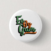 Ee By Gum, Yorkshire Dialect, Slang, Englisch Button (Vorderseite)