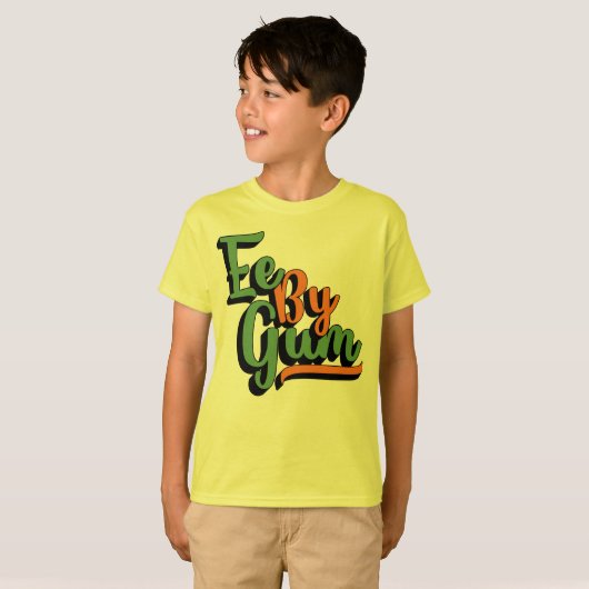 Ee By Gum, Yorkshire Dialect, Slang, Englisch T-Shirt (Vorne ganz)