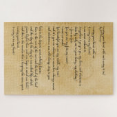 EE Cummings Gedicht Puzzle (Horizontal)