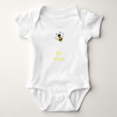 ee Happy - Bee Baby Strampler (Vorderseite)