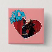 EEE-YOW! Catfrau Button (Vorderseite)