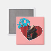 EEE-YOW! Catfrau Magnet (Vorderseite/Rückseite)