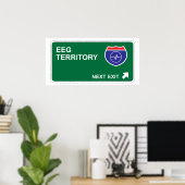 EEG Nächster Ausgang Poster (Heimbüro)