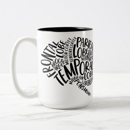 EEG-Tasse Zweifarbige Tasse (Links)