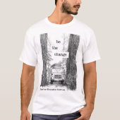 EEI Bus im Rotholz-T - Shirt (Vorderseite)