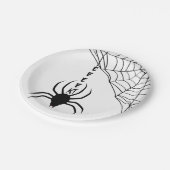 Eek a Spider Halloween-Party Pappteller (Schrägansicht)