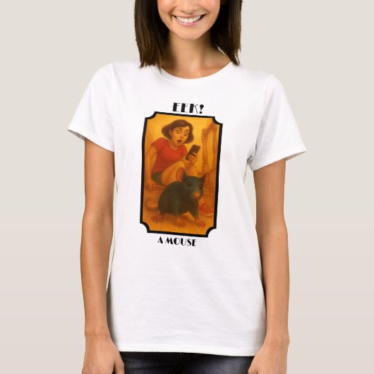 EEK! ein Maus T-Shirt (Vorderseite)