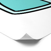 Eek-gloo Funny Iglu Pun Poster (Ecke)