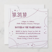 Eek Halloween Einladungen (Rückseite)