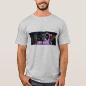 EEK senden, lizardman, mothman, Bigfoot, Geist, T-Shirt (Vorderseite)