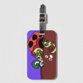 Eel art gepäckanhänger (Vorderseite Vertikal)