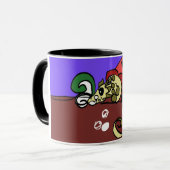 Eel art tasse (Vorderseite Links)