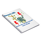 EEL kann 600 Volt erzeugen Notizblock (Rechte Seite)