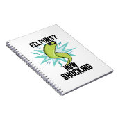 Eel Puns wie schockierend lustige Tierpuppe Notizblock (Rechte Seite)