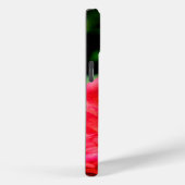 Eelgant Rote Blüte Foto Hummel Case-Mate iPhone Hülle (Rückseite / Rechts)