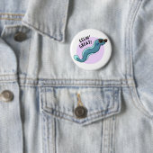 Eelin Great Funny Slippery Eel Pun Button (Beispiel)