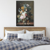 Eelke Jelles Eelkema immer noch Leben mit Blume Leinwanddruck (Insitu (Schlafzimmer))
