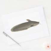 Eeltail Catfish Rechteckiger Aufkleber (Umschlag)
