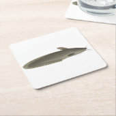 Eeltail Catfish Rechteckiger Pappuntersetzer (angewinkelt)