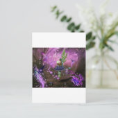 Een fonkelend bos postkarte (Stehend Vorderseite)