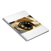 Een kompas dat helpt navigeren en koers houden. notizblock (Rechte Seite)