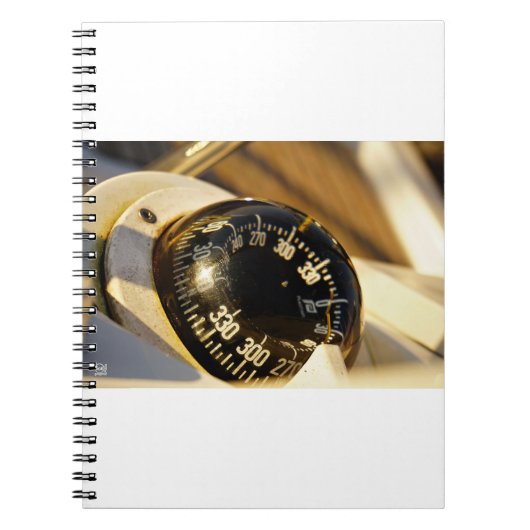 Een kompas dat helpt navigeren en koers houden. notizblock (Vorderseite)