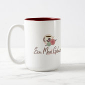 Een Mooi Gebaar Grote Mok Zweifarbige Tasse (Links)