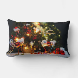 Een zoekplaatje met diverse Kerst optuig Fubby's. Lendenkissen