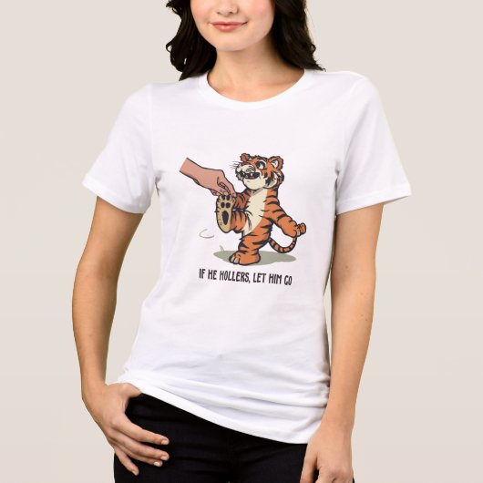 Eene Meene Miste Miete Tri-Blend Shirt (Vorderseite)