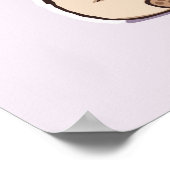 Eepy Sleepy Cat Poster (Ecke)