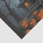 Eerie Abode: Spuk Hausgemälde Seidenpapier (Detail)