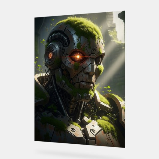 Eerie Android Acrylschild (Winkel)