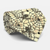 Eerie Arachnid/Spider & Web Krawatte (Gerollt)