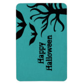 Eerie Bats Halloween Flexi Magnet, Aqua Magnet (Vertikal)