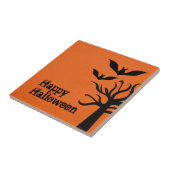 Eerie Bats Halloween Tile, Orange Fliese (Seite)