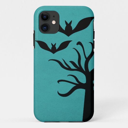 Eerie Bats iPhone 5 BT Case, Aqua Case-Mate iPhone Hülle (Rückseite)