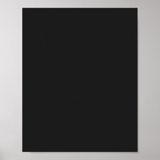 Eerie Black CUSTOMIZABLE Poster (Vorne)