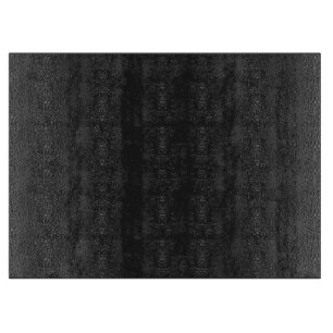 Eerie Black Glass Cutting Board Schneidebrett