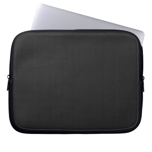 Eerie Black Laptopschutzhülle (Vorderseite)