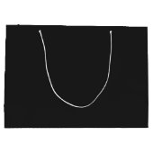Eerie Black Large Geschenktasche Große Geschenktüte (Rückseite)